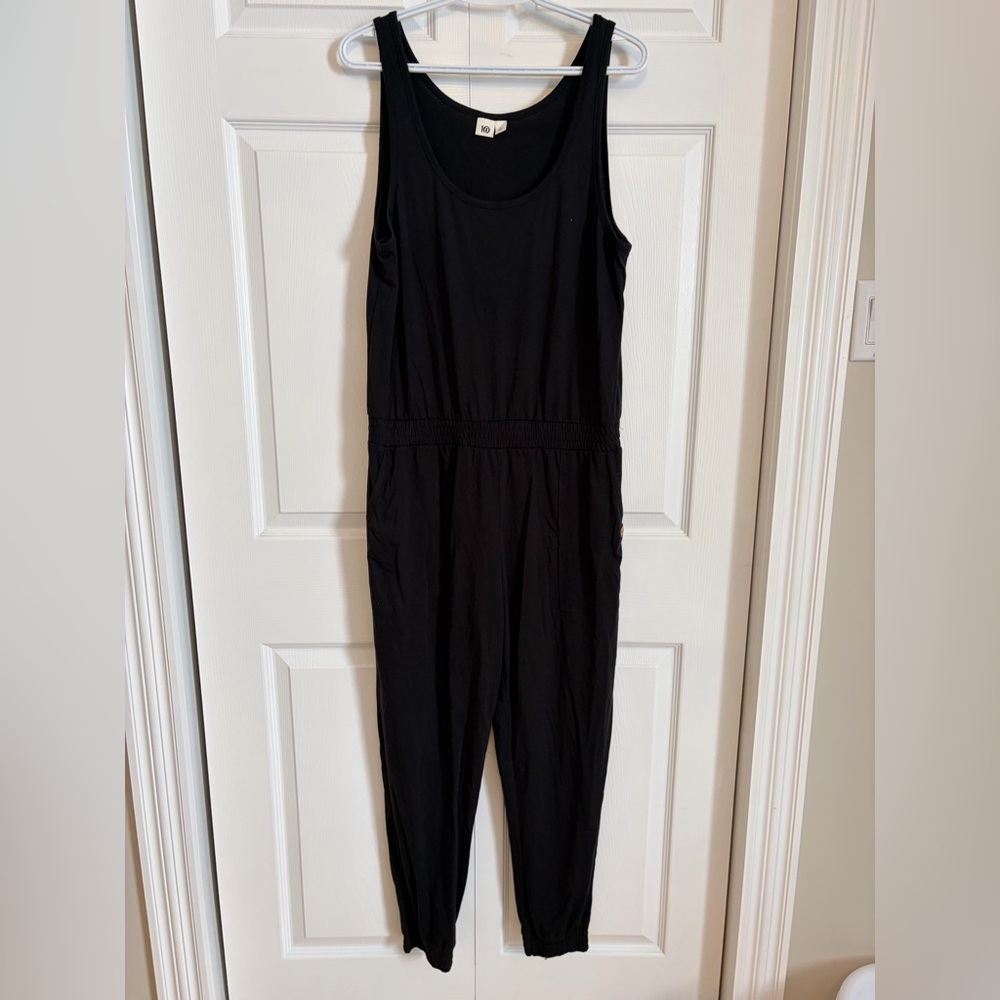 tentree Classic Black Jumpsuit